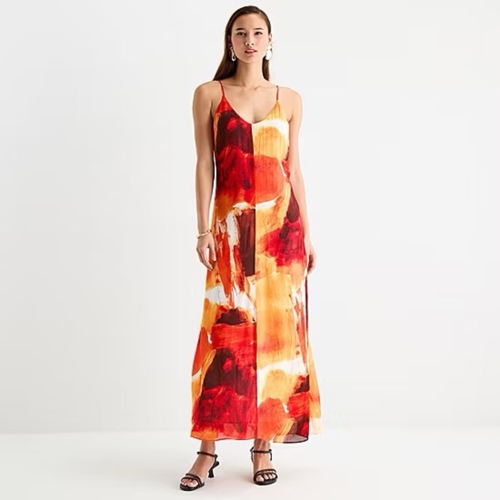 NWT Worthington Sleeveless Abstract Sundress Size 18